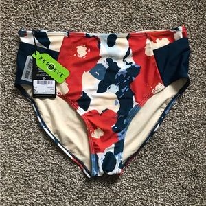 Nani Swimwear Brushed Floral Bottoms Size L